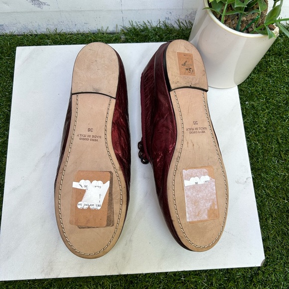 RED VALENTINO Flower Strap Ballerina
Flats red color size 36 US 6 - Picture 12 of 12